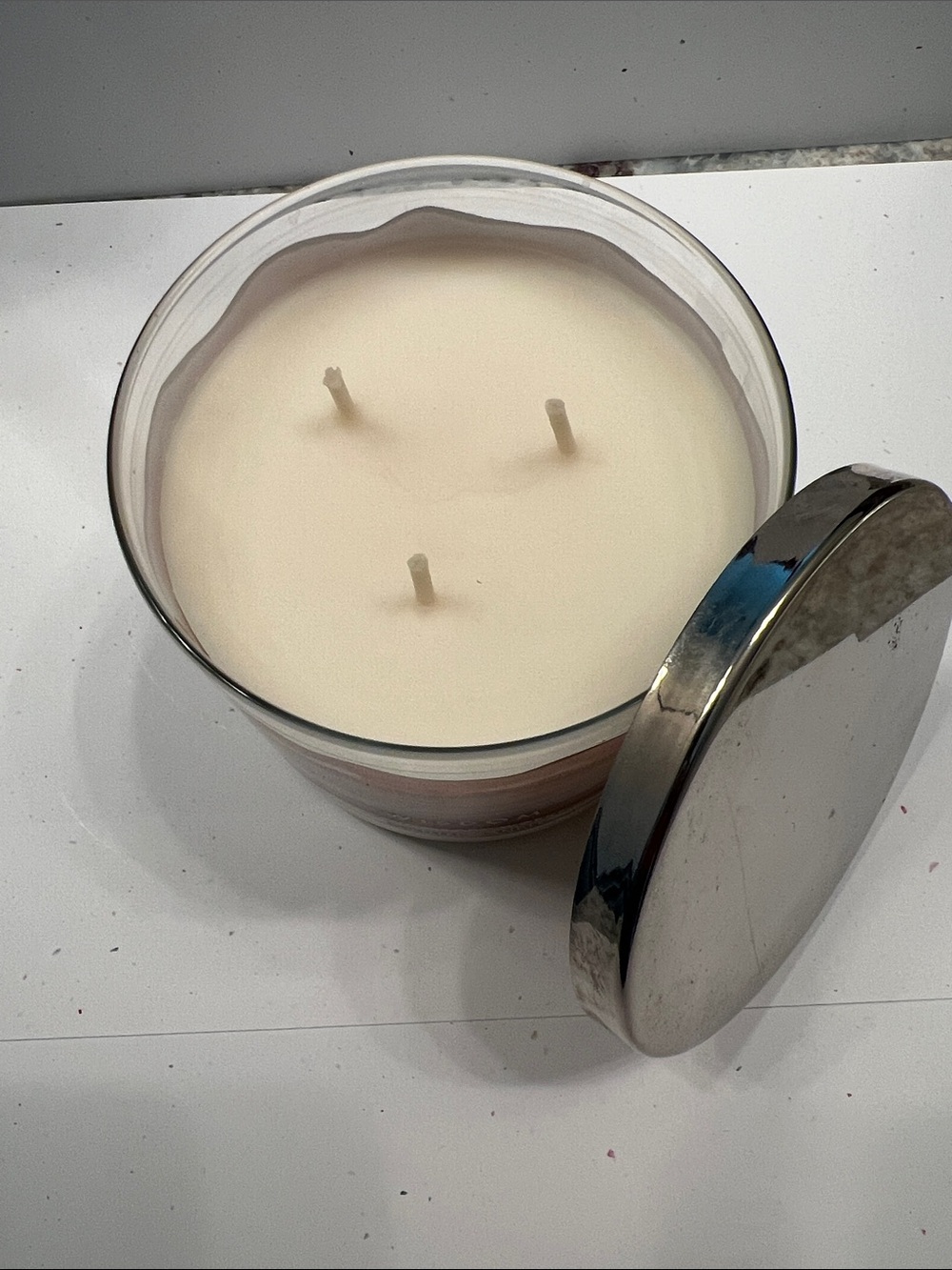 Bath & Body Works Wisdom Quartz Crystal Scented Candle - NWT 14.5 Oz, 3 Wicks - Picture 4 of 7